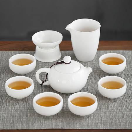 蘇氏陶瓷 羊脂玉茶具套裝，以德化“中國白”演繹功夫茶道之美